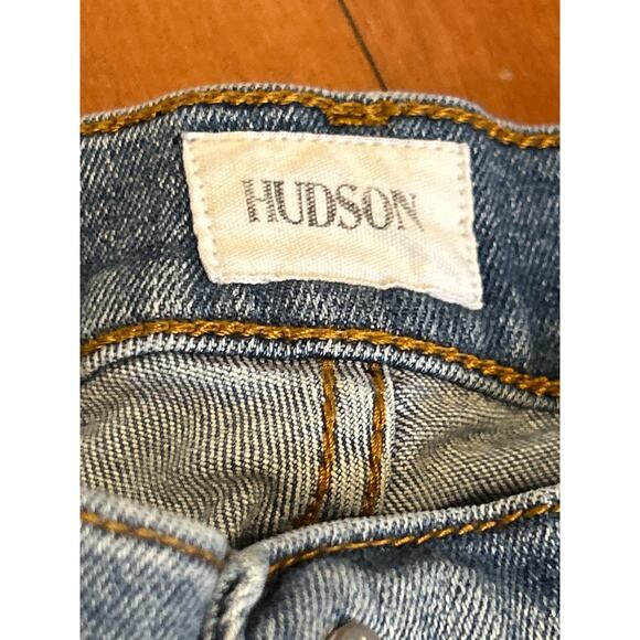 Hudson Blake Straight Slim Jeans Size 34 - Picture 2 of 10
